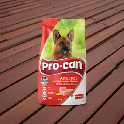 Alimento Procan Adultos Razas Medianas y Grandes