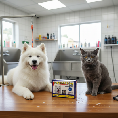 ciperjabon-cipermetrina-grooming-perros-gatos-pelaje-limpio-ecuador