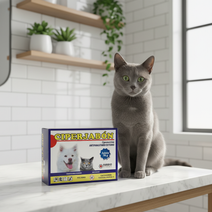 ciperjabon-jabon-medicado-gatos-baño-hogar-ecuador