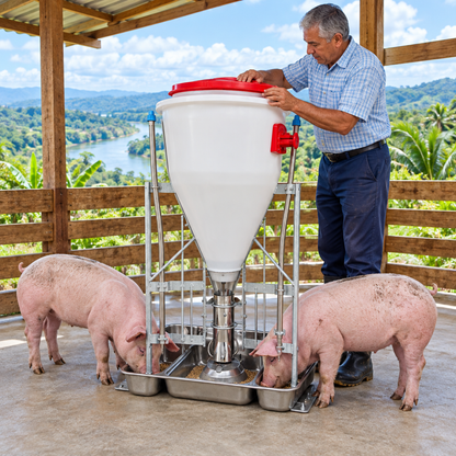 Colocación de la tapa en pabellón de madera