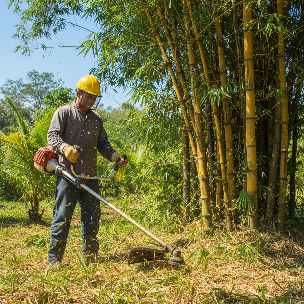 cuchilla-groway-triturador-bambu-triturando-tallos-vegetacion-tropical-ecuador