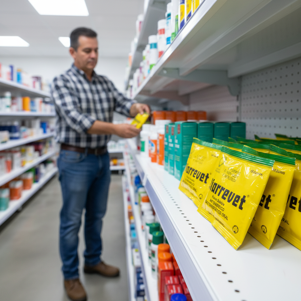 diarrevet-tienda-estante-amarillo