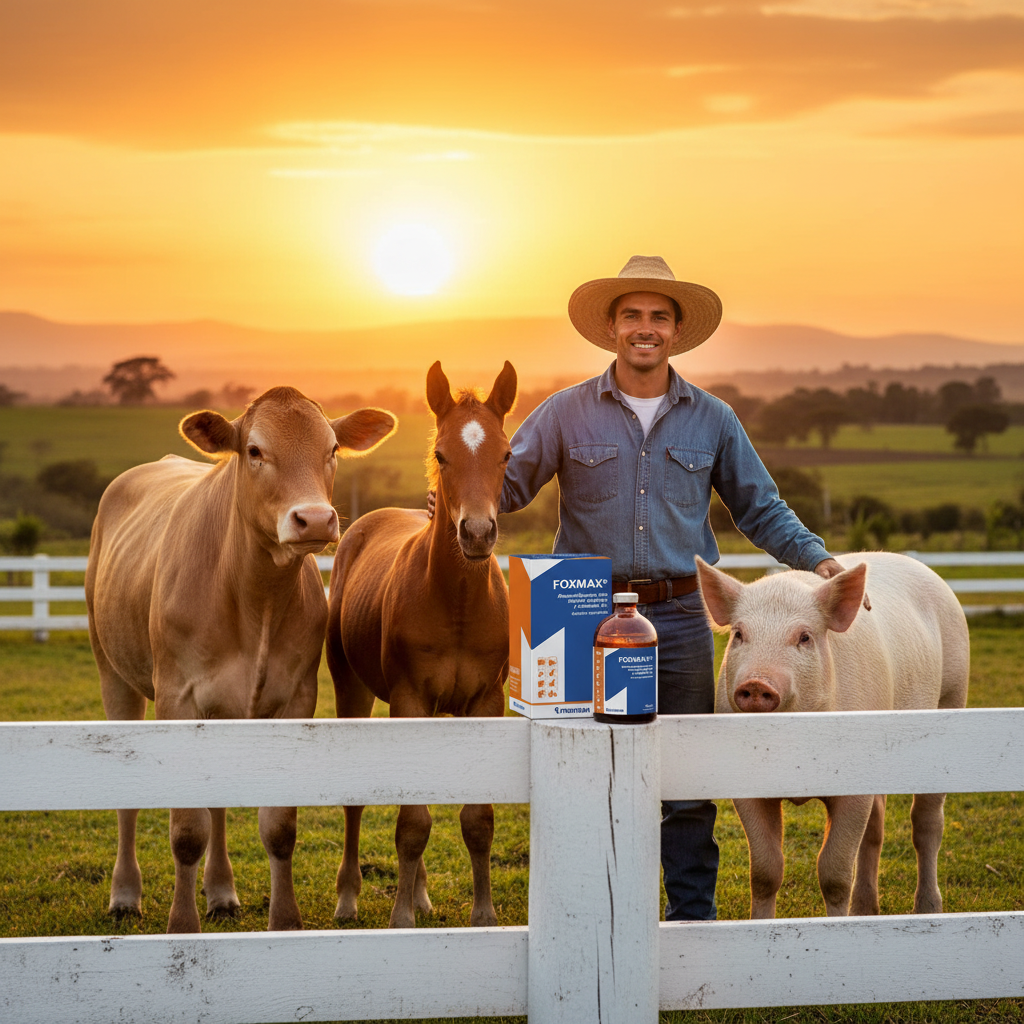 foxmax-inyectable-3-jovenes-recuperados-ternero-potrillo-cerdo-fuertes-brillantes-frasco-poste-atardecer