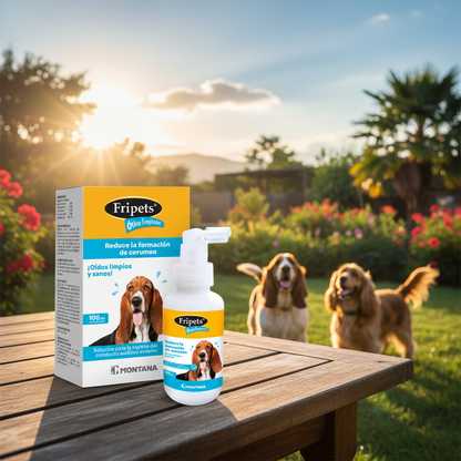 friots-basset-cocker-jardin-dorado