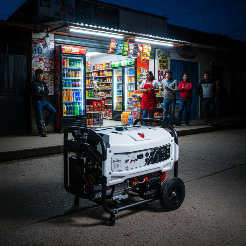 generador-ducati-dgr5500s-tienda-iluminada-corte-luz