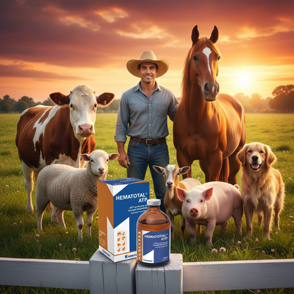 hematotal-atp-6-especies-recuperadas-vaca-caballo-oveja-cabra-cerdo-perro-vitales-frasco-poste-atardecer