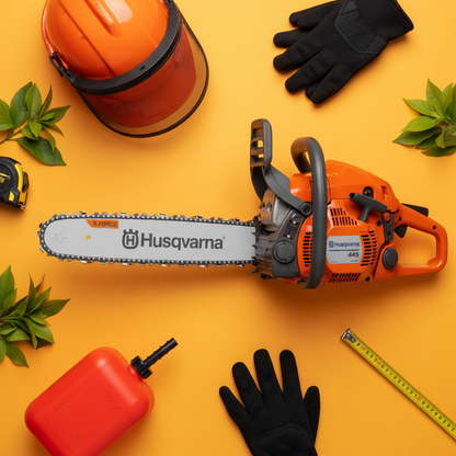 husqvarna445-flatlay-naranja-casco