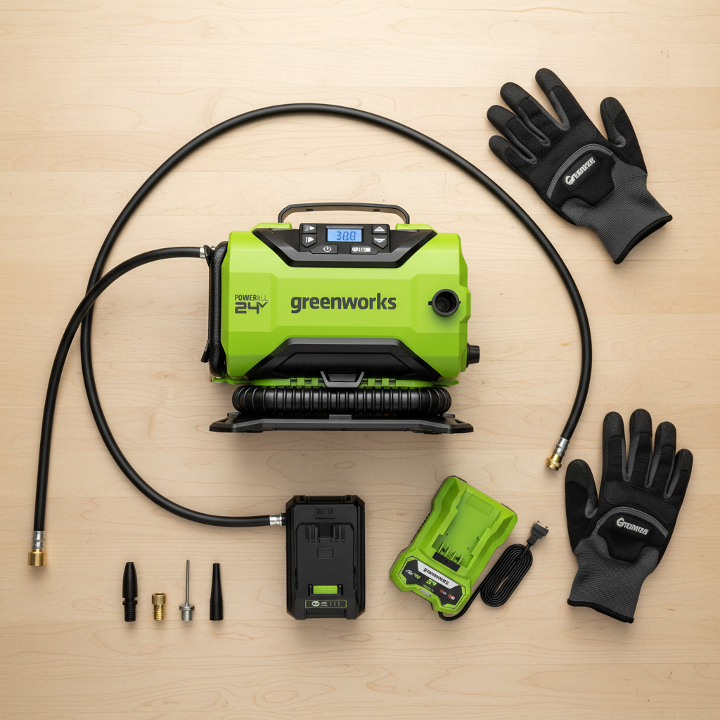 inflador-flatlay-banco-accesorios