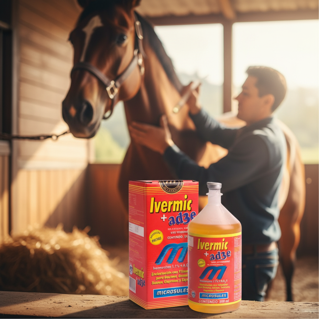 ivermic-caballo-establo