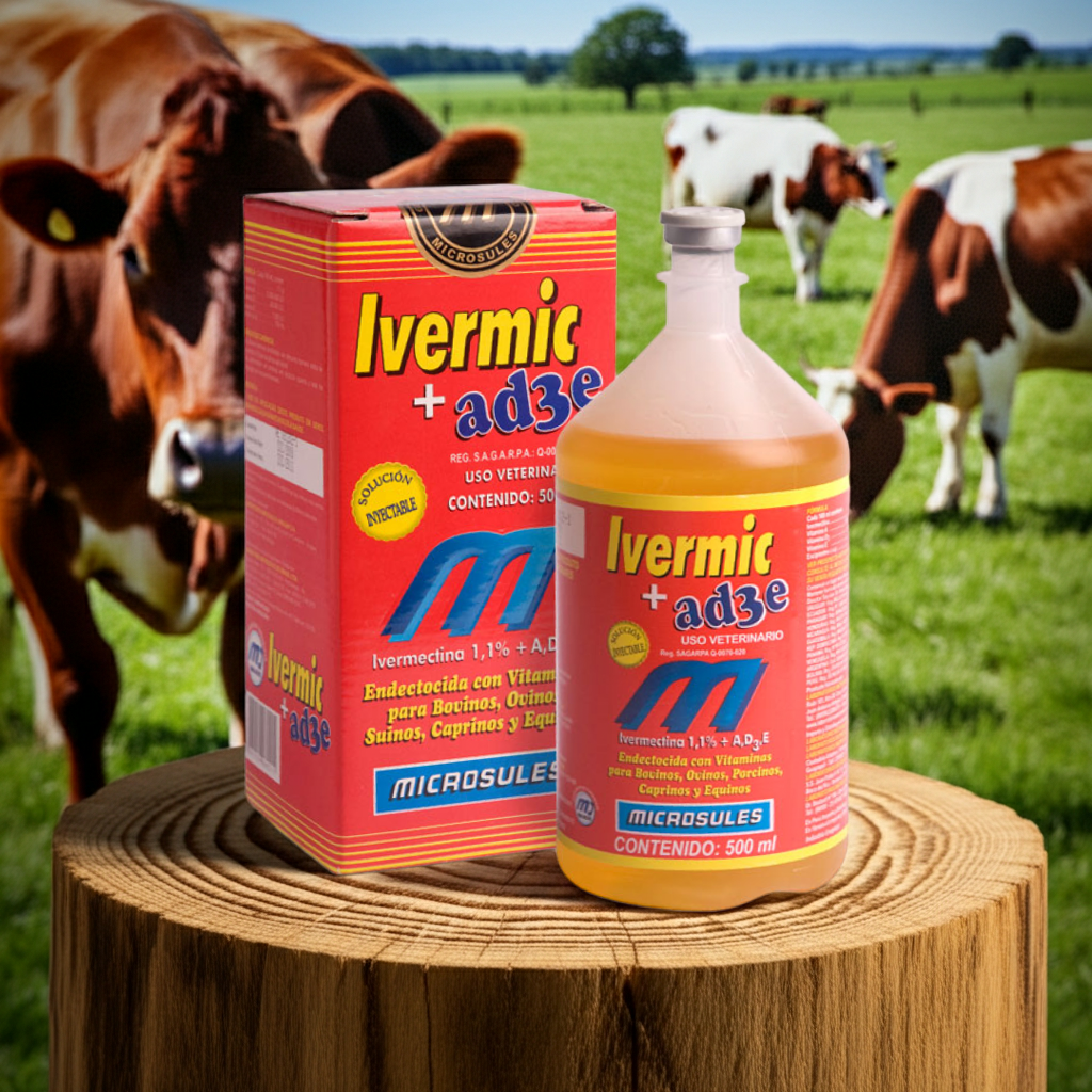 ivermic ivermectina vitaminas granja ecuador bovinos porcinos ovinos