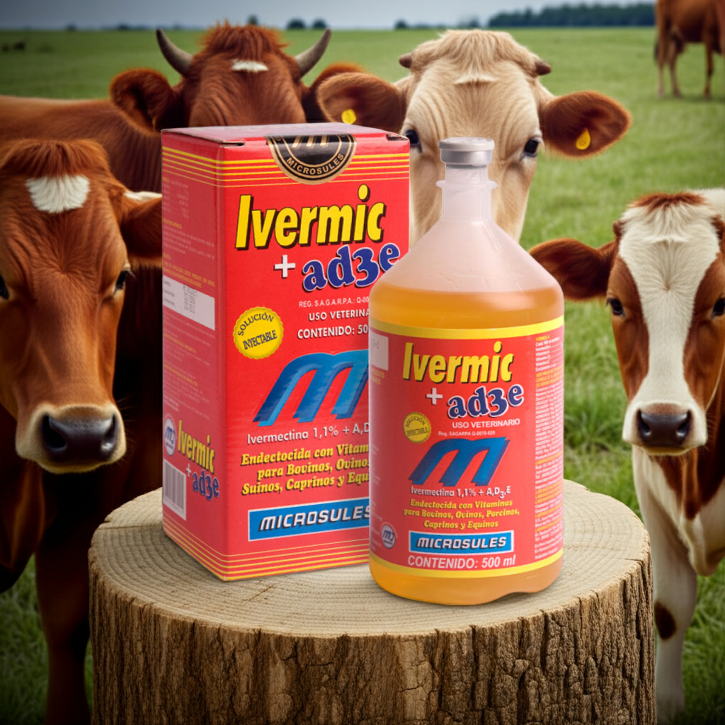 ivermic ivermectina vitaminas granja ecuador bovinos porcinos ovinos cuatro