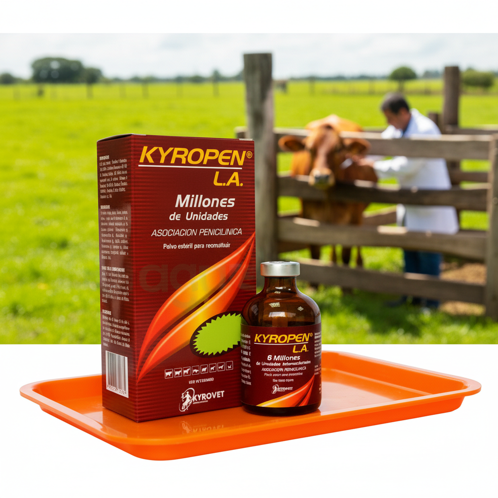 kyropen-la-vaca-mastitis-bandeja-naranja