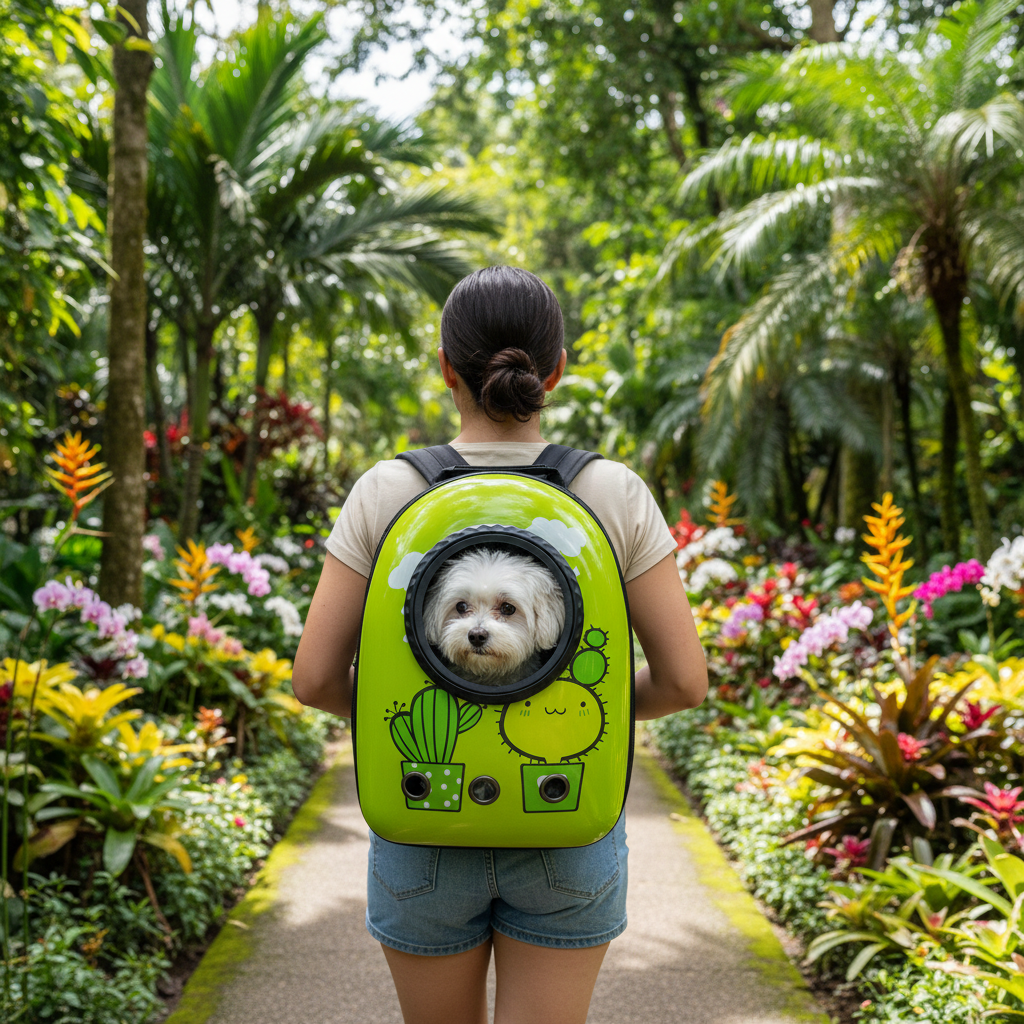 Mochila - Jardín botánico