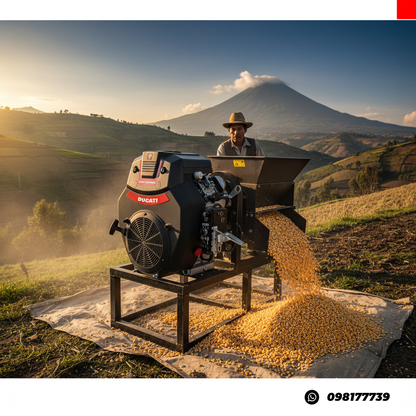 motor-ducati-dpe670-fijo-trilladora-industrial-maiz-ecuador