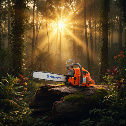 motosierra-husqvarna-288xp-atardecer-amazonico-niebla-selva-ecuador