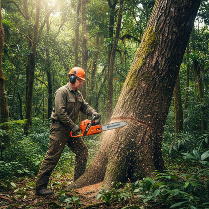 motosierra-husqvarna-353-operario-tala-arbol-bosque-ecuador