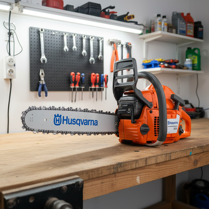 motosierra-husqvarna-353-taller-banco-trabajo-ecuador