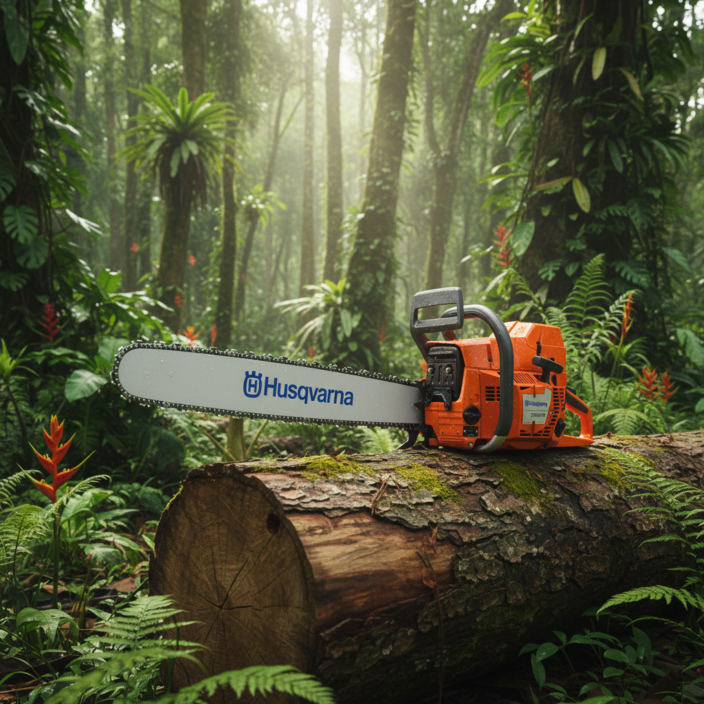 motosierra-husqvarna-395xp-bosque-humedo-costero-ecuador