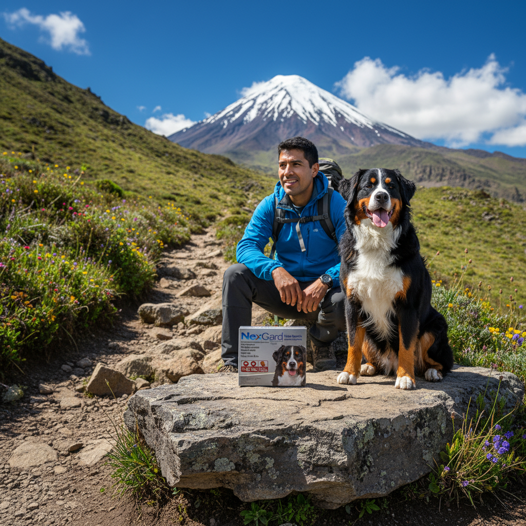 nexgard-v2-bernes-senderismo-volcan