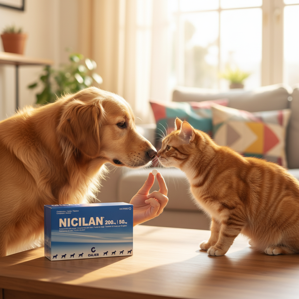 nicilan-comprimido-perro-gato-juntos