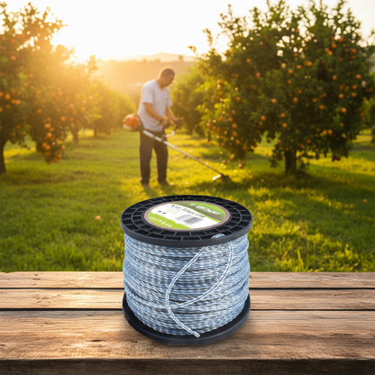 nylon-groway-trifase-line-atardecer-adulto-desmalezando-arboles-frutales-ecuador
