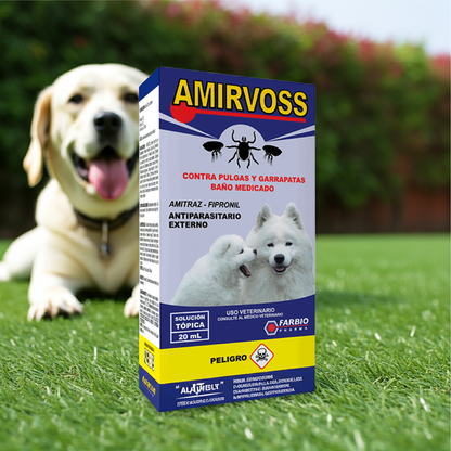 Amirvoss Garrapaticida Mascotas