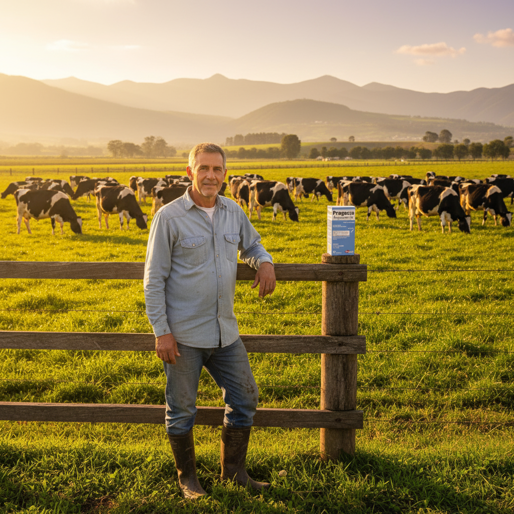 progecio-progesterona-hato-productivo-ganadero-orgulloso-vacas-prenadas-potrero-dorado-caja-poste-atardecer