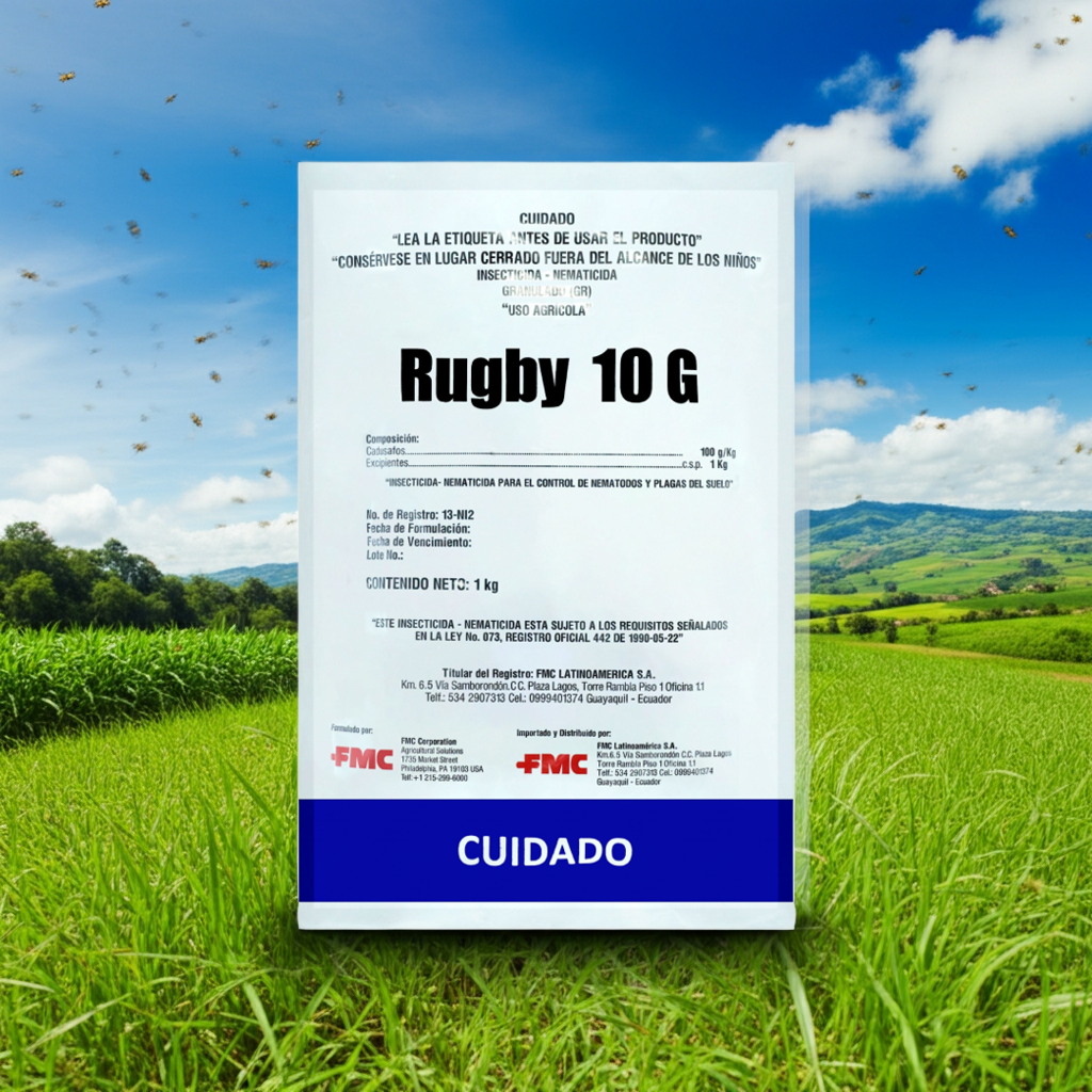 rugby 10g 10 g insecticida nematicida ecuador agro agricola granja insectos frutas cultivos campo