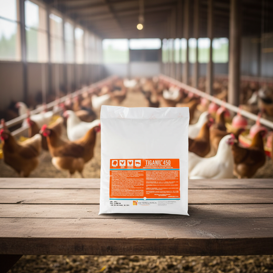tiganil-450-oral-avicola-bolsa-granja-pollos-gallinas-gallinero-ecuador
