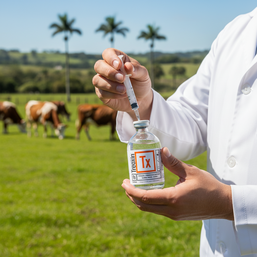 treoxin-inyectable-preparacion-veterinario-cargando-jeringa-frasco-finca-ecuador