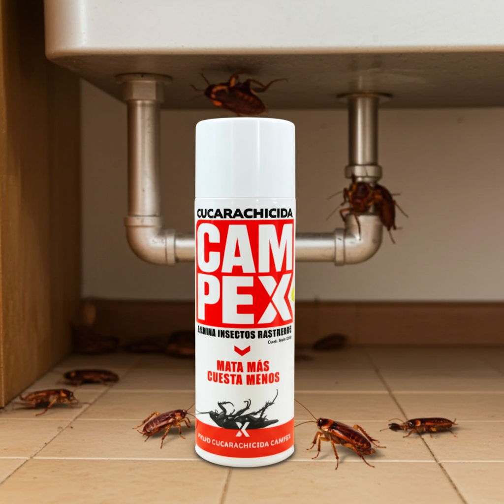 Campex Talco Cucarachas Insecticida