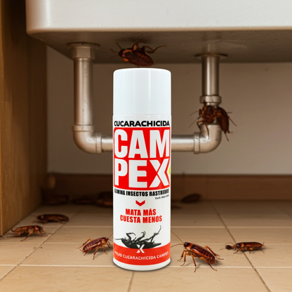 Campex Talco Cucarachas Insecticida
