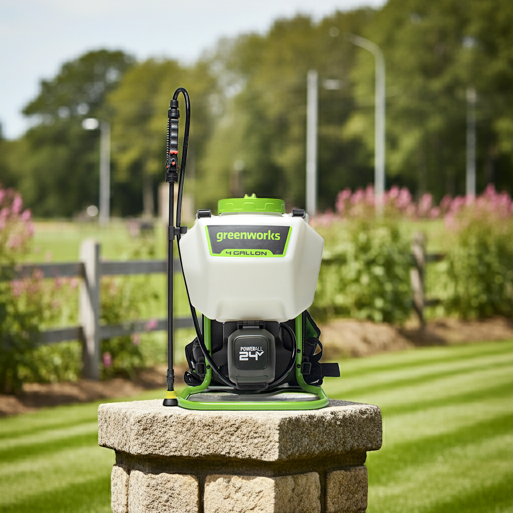 Fumigadora Eléctrica Greenworks 24V