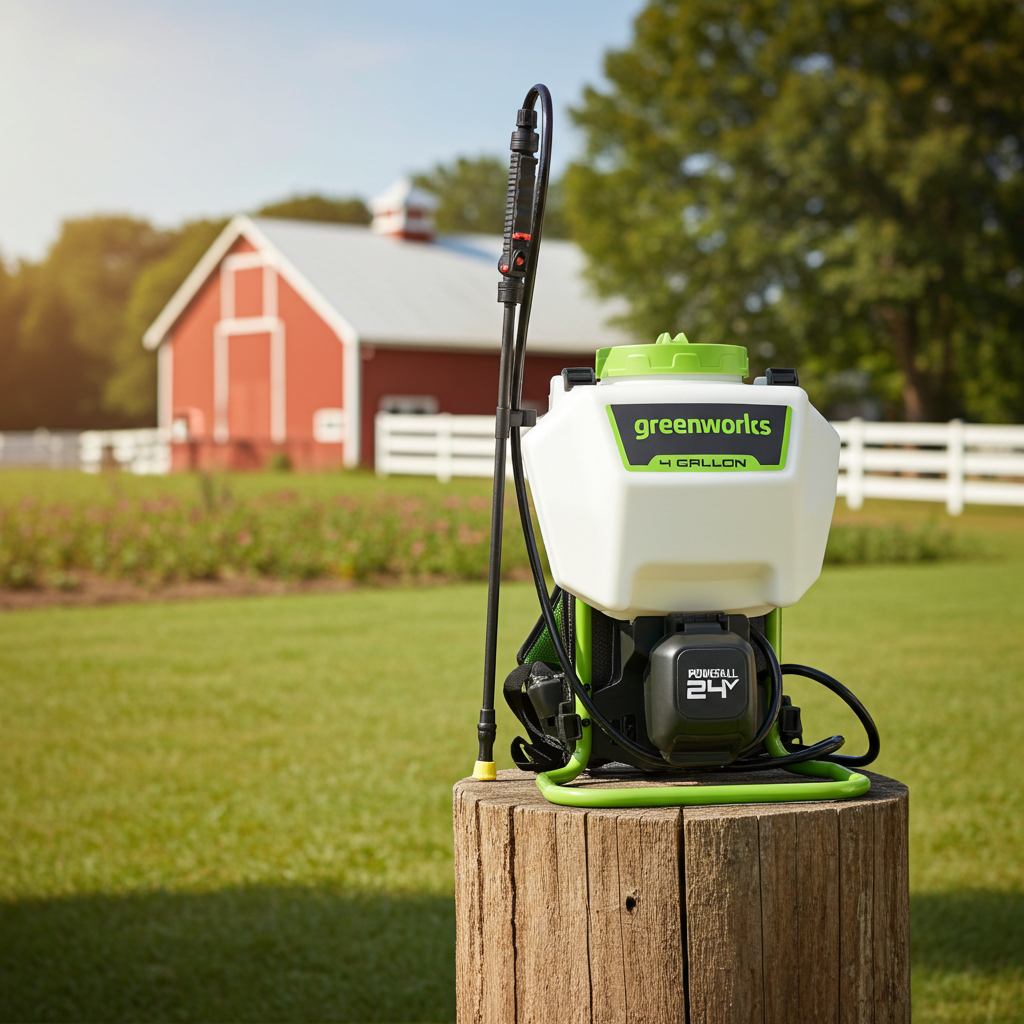 Fumigadora Eléctrica Greenworks 24V