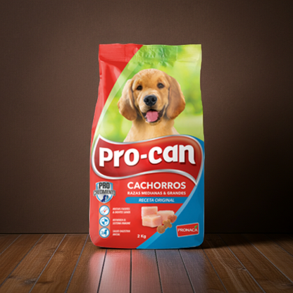 Alimento Procan Cachorros Razas Medianas y Grandes
